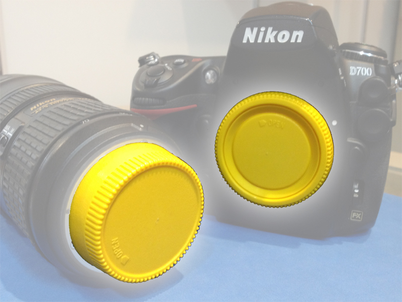 thumbnail Multi-Color Cap body và lens for Canon-Nikon độc đáo - 1