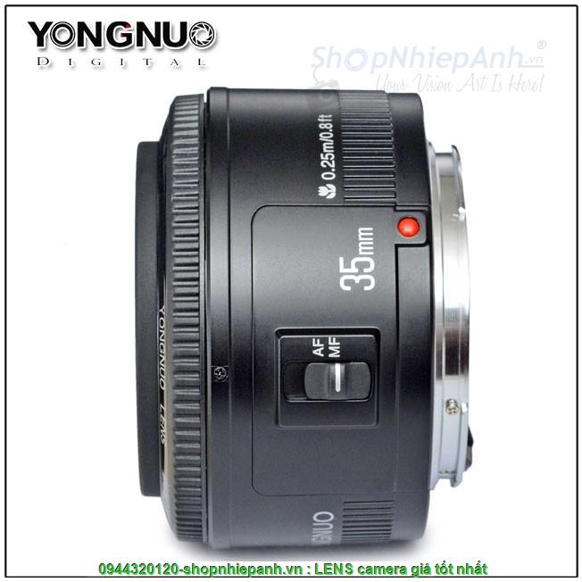 Lens Yongnuo 35mm F2 for Canon EOS