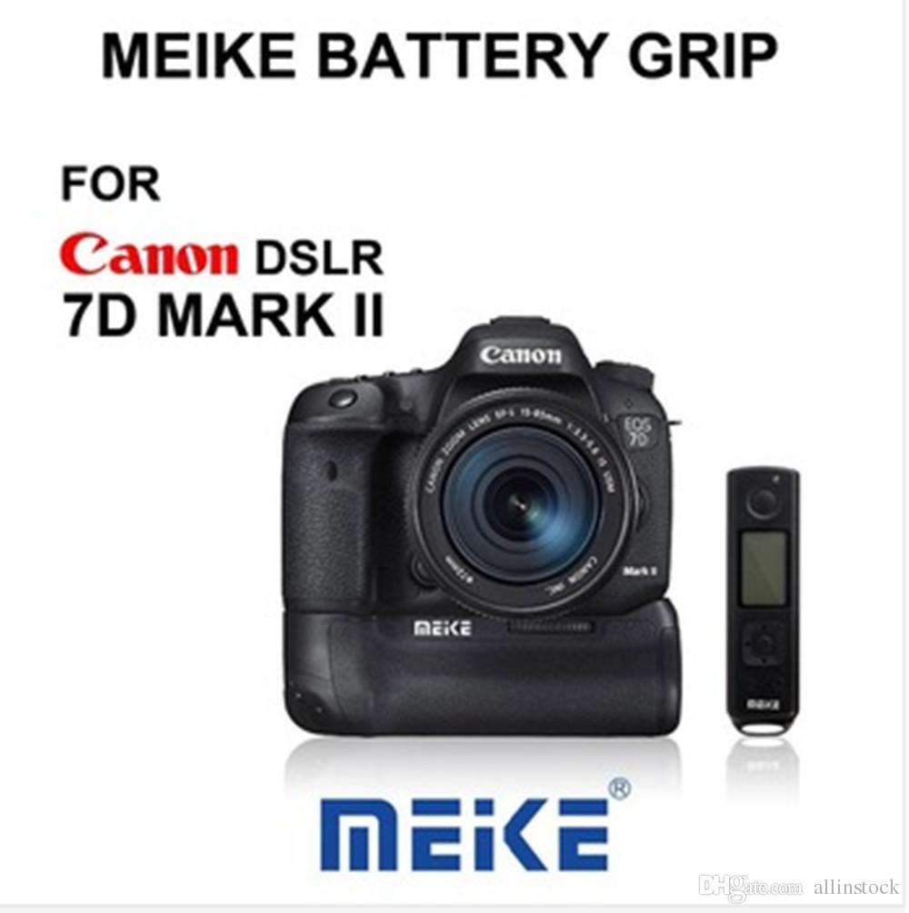 thumbnail Grip Meike for Canon 7D mark II Wireless remote timer - 3