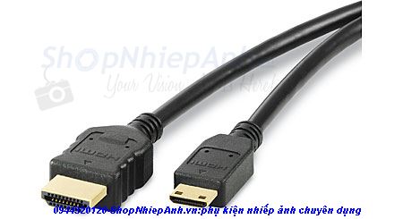 thumbnail cable HDMI for camera/smartphone - 1