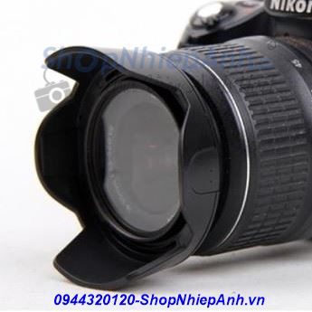 thumbnail Hood for Nikon HB-45 II (18-55) - 0