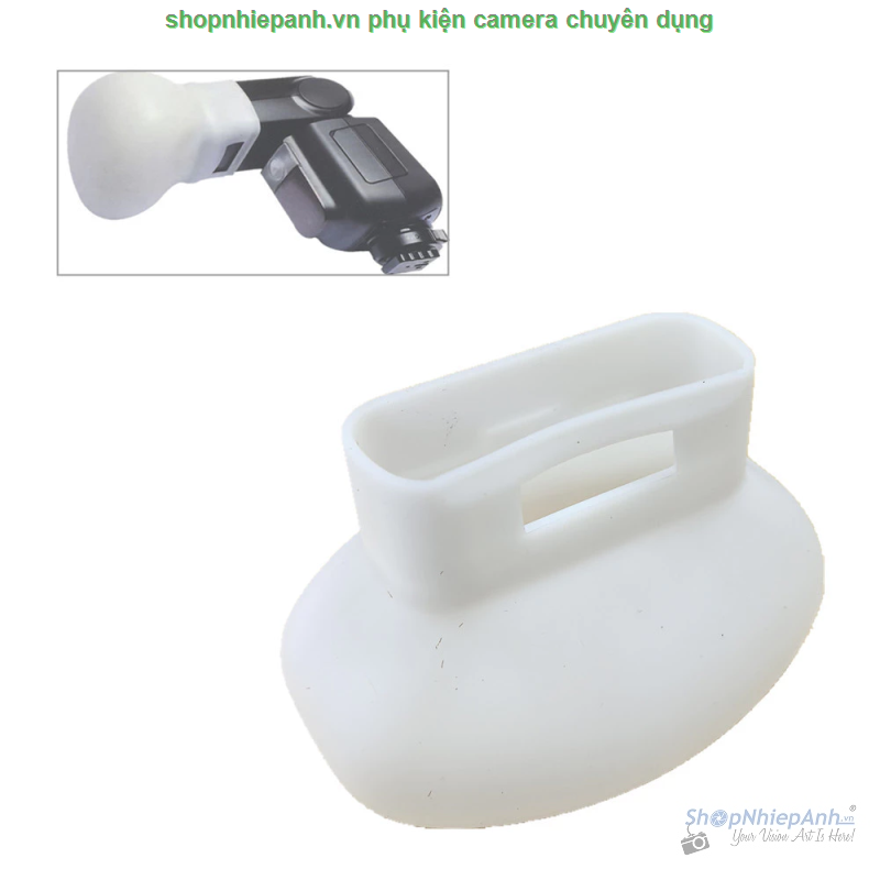 thumbnail AK-R20 collapsible diffusion dome for flash speed lite - 3