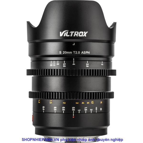 thumbnail Cine Lens Viltrox S 20mm / T2.0 L-mount for Full Frame panasonic leica