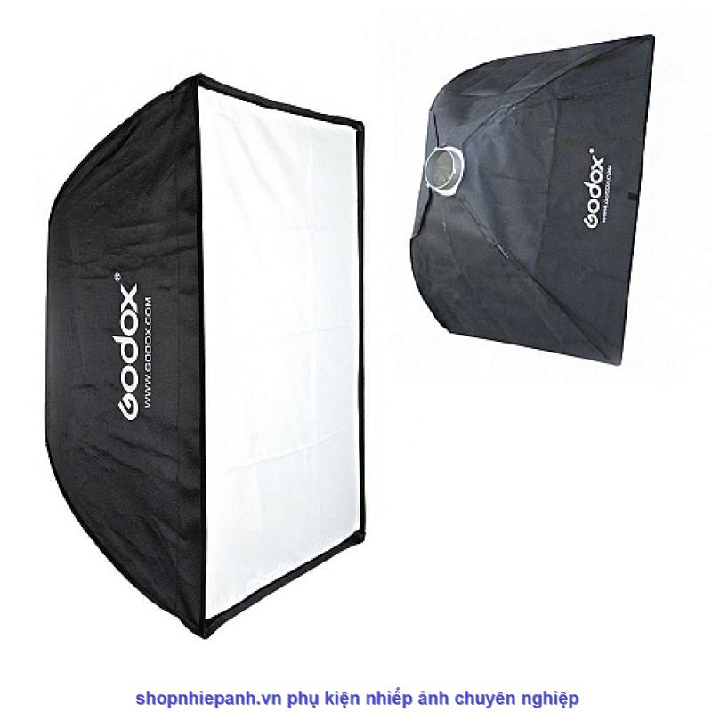 thumbnail Combo 1 cây đèn Led MARKPRO 200X 200W 2700K-6500K softbox Godox 60x90 cm - 5