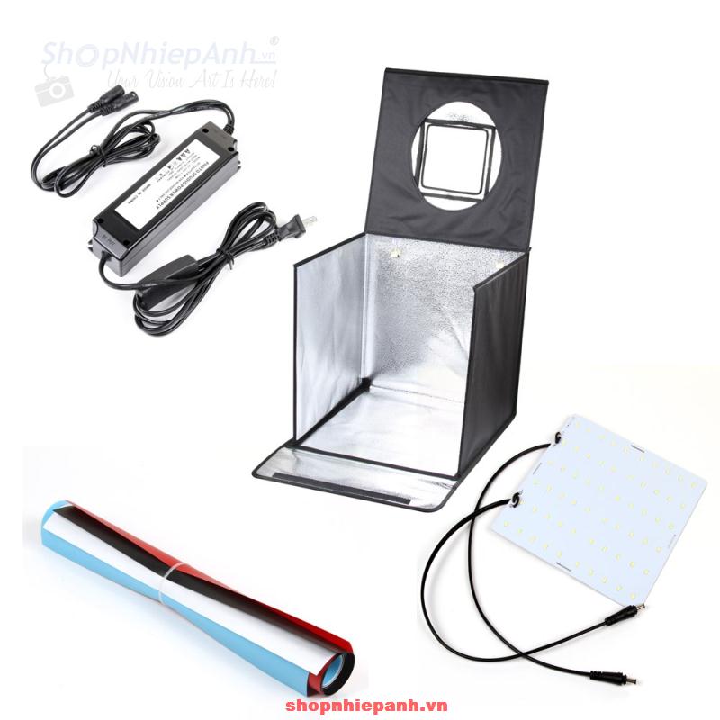 Shopnhiepanh - Combo hộp chụp sản phẩm 80 bóng led siêu sáng - 2