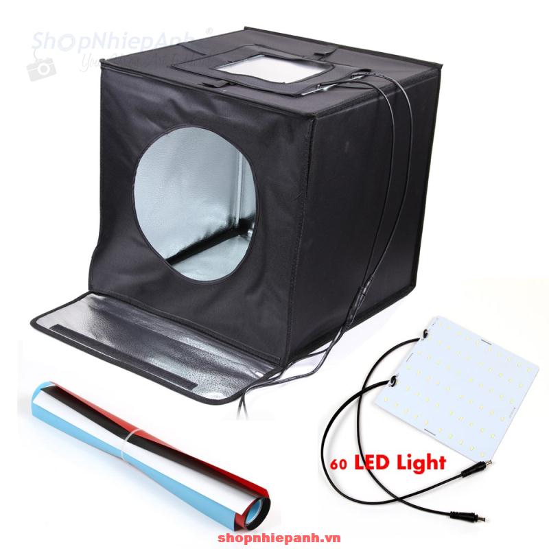 Shopnhiepanh - Combo hộp chụp sản phẩm 80 bóng led siêu sáng - 1