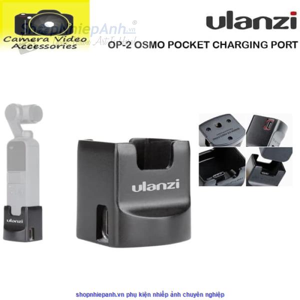 thumbnail Đế sạc tripod mount Osmo Pocket Ulanzi OP-2 - 6