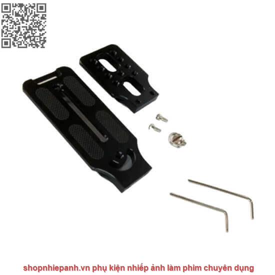 thumbnail Đế thép L bracket universal đa năng for gimbal arca swiss LP-U03 - 3