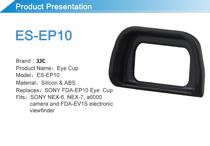 thumbnail Eyecup JJC siêu mềm Sony A6000 A6300 Nex 6 Nex 7 - 1