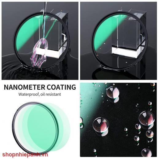 thumbnail Filter K&F concept 2in1 TRUE COLOR Variable ND2-ND32 + CPL MRC Nano X Multi-Layer Coatings Japanese AGC Glass 58mm (KF01.2569) - 3