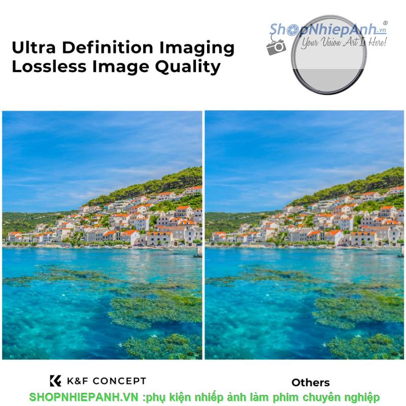 thumbnail Filter K&F concept TRUE COLOR CPL MRC Nano-X 55MM chống nước chống trầy AGC Japanese glass - 3