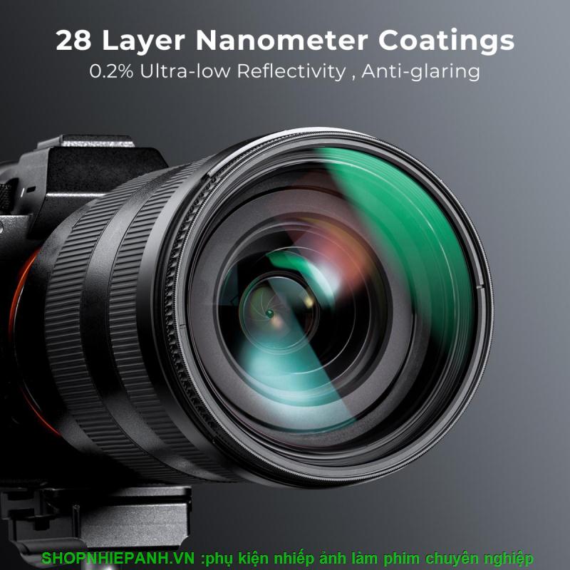 thumbnail Filter K&F concept TRUE COLOR CPL MRC Nano-X 62MM chống nước chống trầy AGC Japanese glass - 2