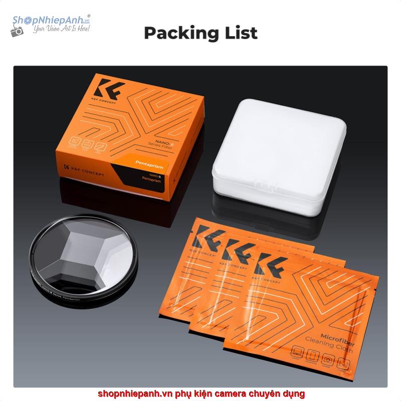 thumbnail Filter Kaleidoscope Prism Central Pentagonal Nano-B 82mm (KF01.2811) - 5