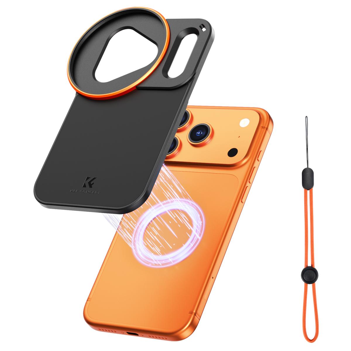 Filter Mount Adapter size 58mm K&F concept magnetic for Iphone 17 Pro (kf15.0019)