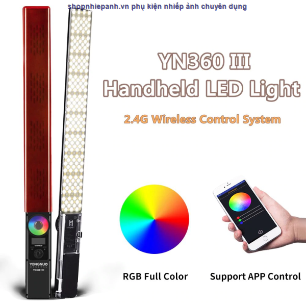 Led Yongnuo YN360 III 3200-5600K RGB
