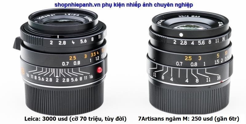 thumbnail Lens 7ARTISANS 35mm F2 for Leica M (LM) - 5