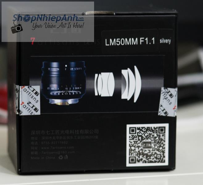 thumbnail Lens 7ARTISANS 50mm F1.1 for Canon Mirrorless - 3