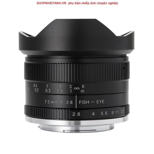 thumbnail Lens 7ARTISANS 7.5mm F2.8 II Fisheye for M4/3