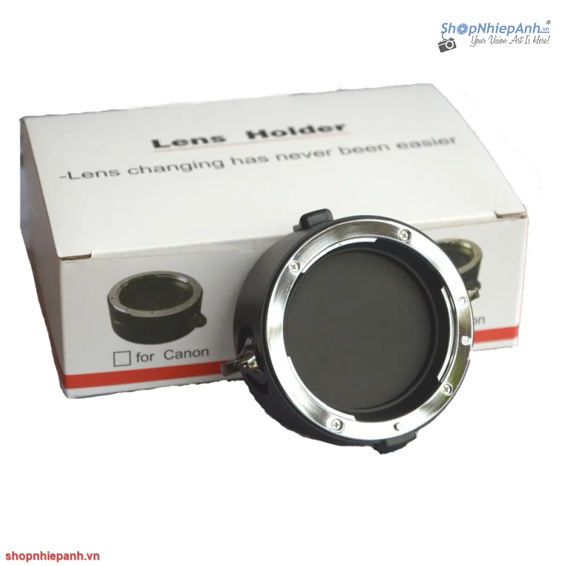 thumbnail lens holder for Canon-Khung gắn 2 lens tiện lợi - 8