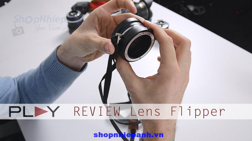 thumbnail lens holder for Canon-Khung gắn 2 lens tiện lợi - 1