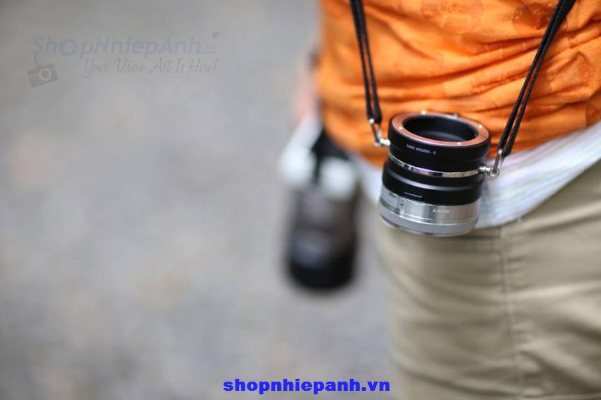 thumbnail lens holder for Canon-Khung gắn 2 lens tiện lợi - 0