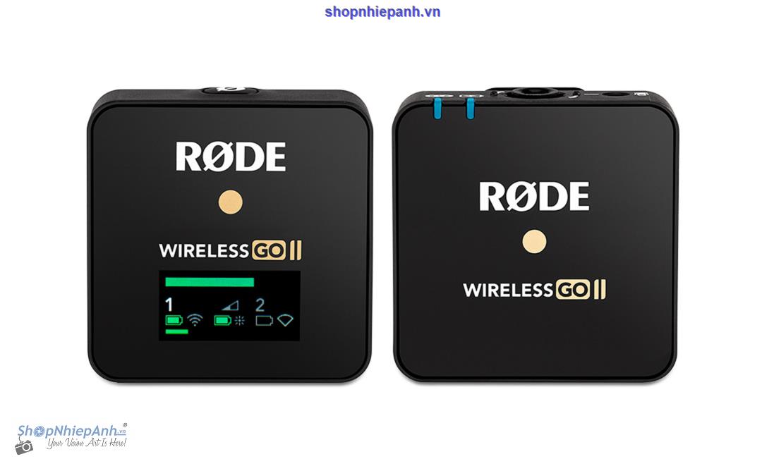 Micro không dây Rode wireless Go II bản đơn (hàng chính hãng check code)