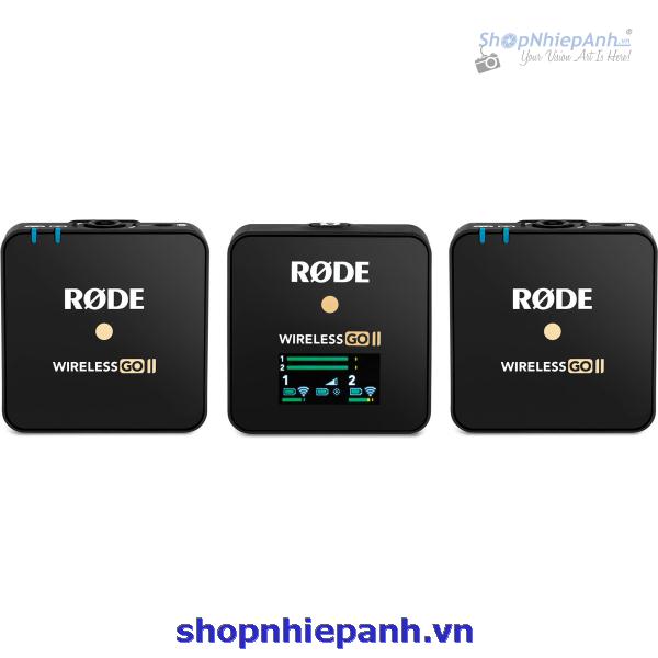 Micro không dây Rode wireless Go II (hàng chính hãng check code)