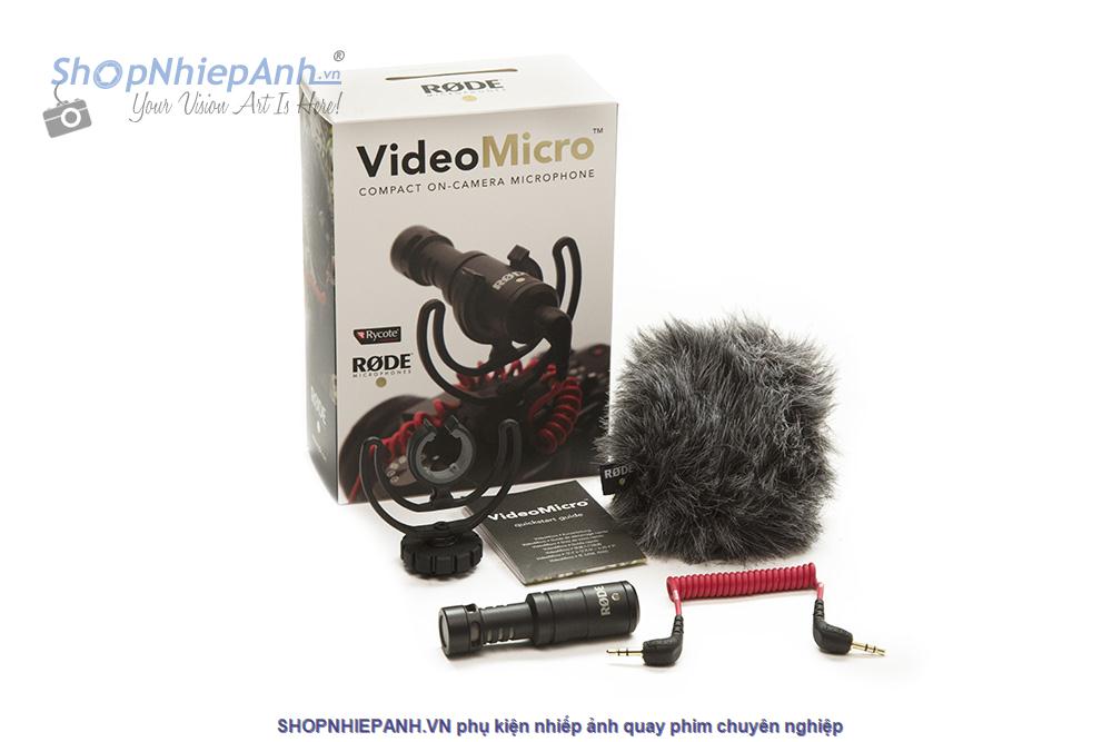 thumbnail Microphone RODE VideoMicro (hàng chính hãng check code) - 5