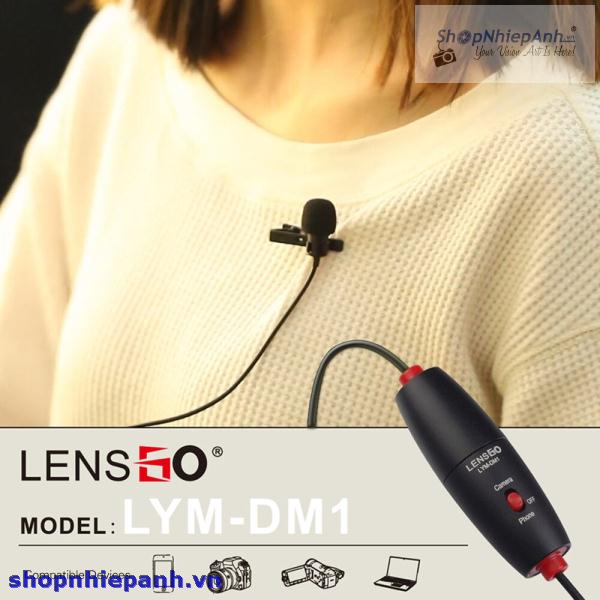 thumbnail Microphone cài áo lavalier Lensgo LYM-DM1 - 2