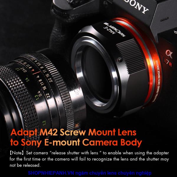 thumbnail Mount K&F Concept M42-E PRO (m42-nex) - 5