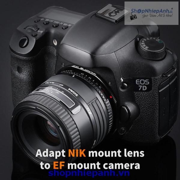 thumbnail Mount K&F Concept NIK-EOS PRO new version (nikon-canon eos) - 5