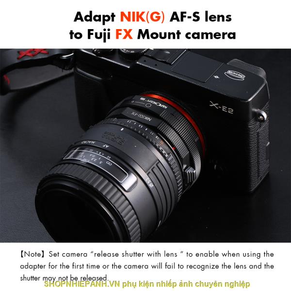 thumbnail mount K&F Concept Nik(G)-FX PRO (Nikon G-FX) - 8