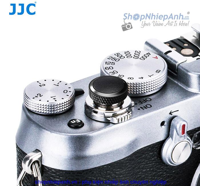thumbnail Nút bấm kim loại cao cấp JJC SRB series đen nguyên - 1