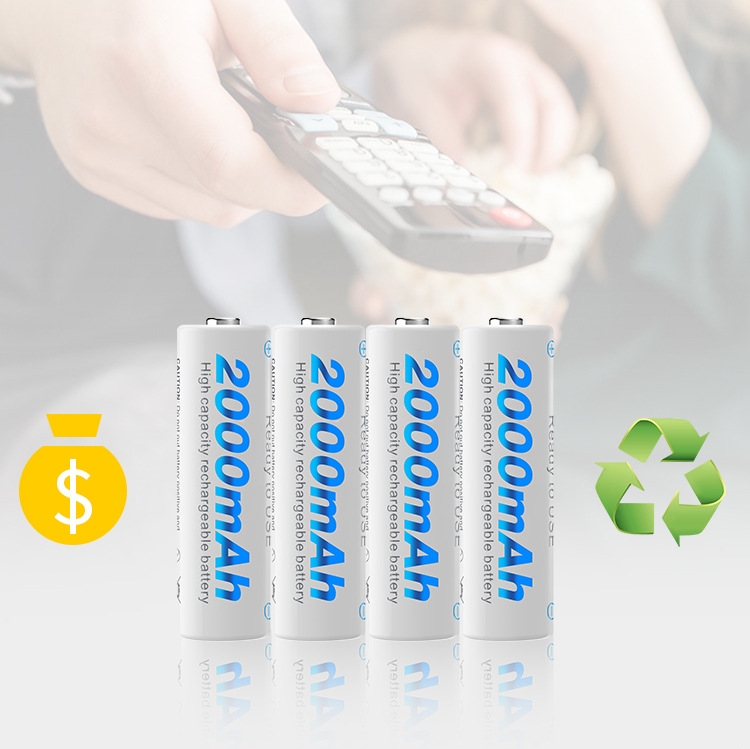 2 Batteries Rechargeables 1.2V 2000mAh Pour Rasoir Panasonic - Modèles W835, EW1311, Etc. - Neuf