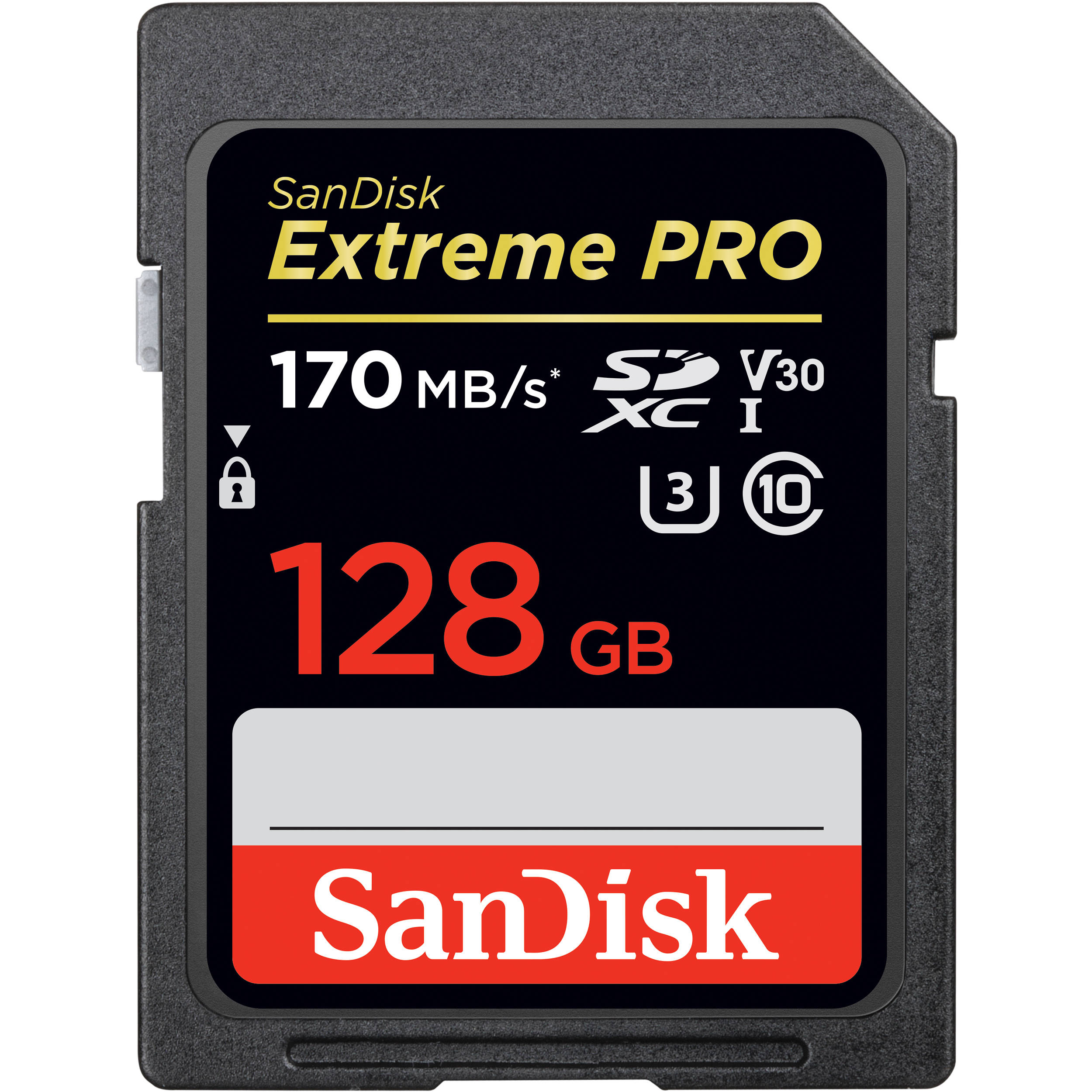 SDXC SanDisk Extreme Pro 128GB Class 10 U3 200mb/s
