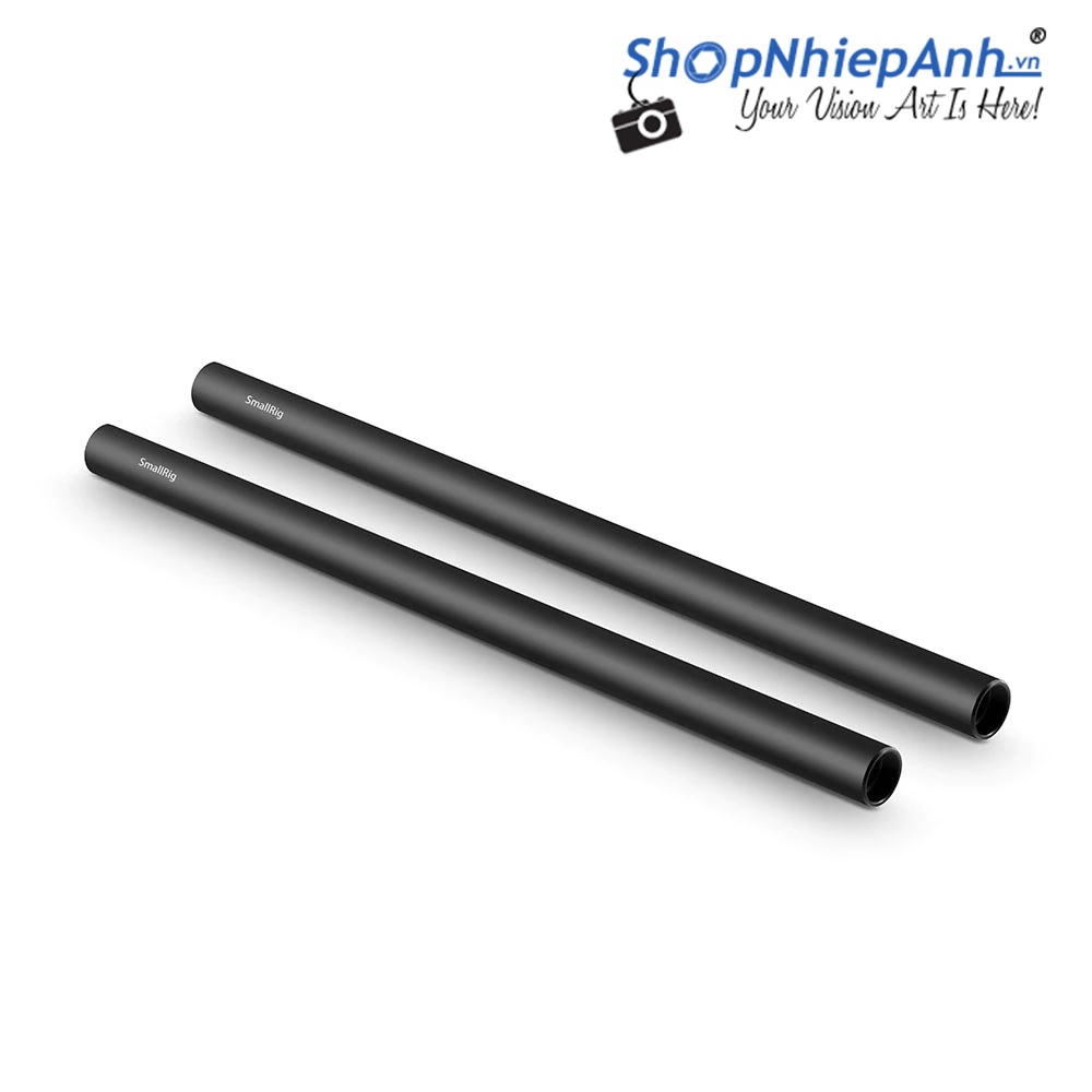 thumbnail SmallRig 2pcs 15mm Black Aluminum Alloy Rod(M12-30cm) 12inch 1053