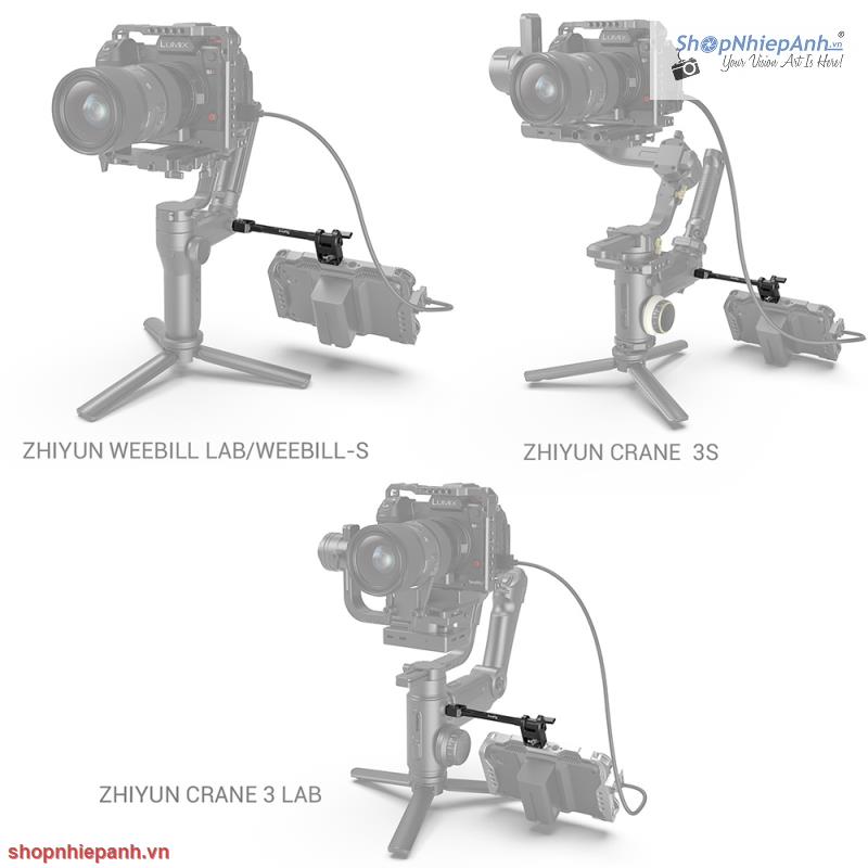 thumbnail SmallRig Adjustable Monitor Mount for Selected DJI & Zhiyun & Moza Handheld Gimbal Stabilizers 2889 - 4