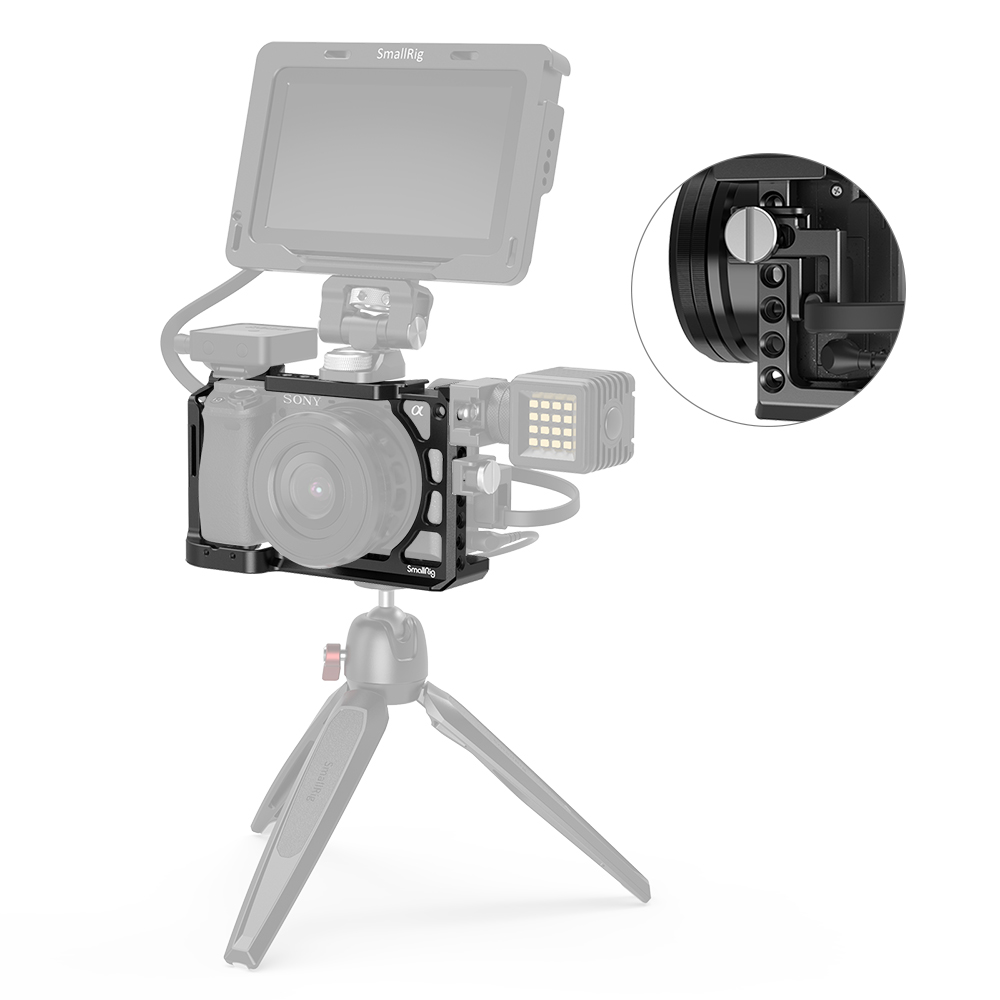 thumbnail SmallRig Cage for Sony A6400/A6500/A6300/A6100 2310B - 4