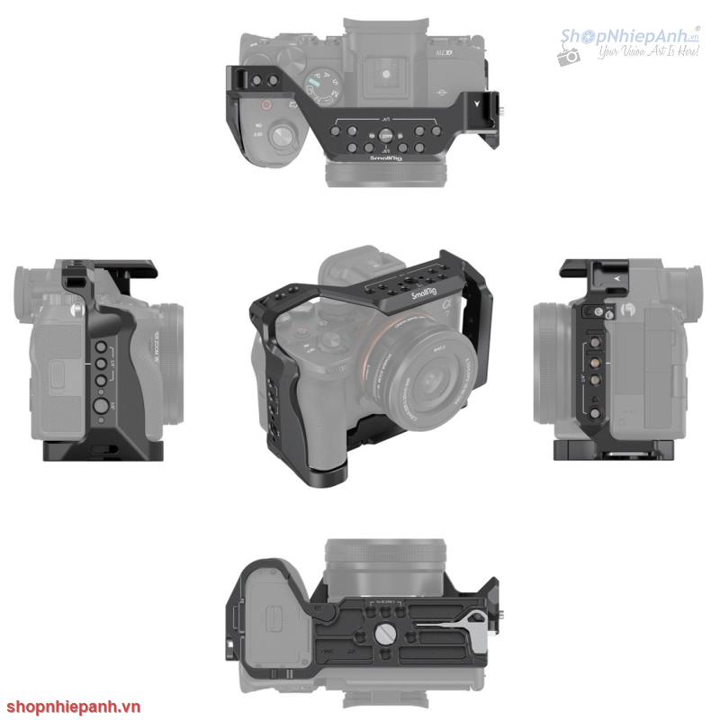 thumbnail SmallRig Full Camera Cage for Sony A7IV, A7SIII, A1, A7RIV 3667 - 0