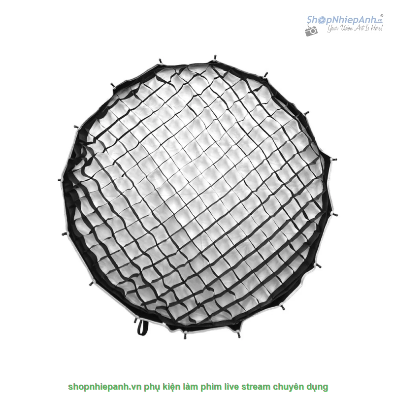 thumbnail Softbox Parabolic thao tác nhanh Triopo GP90 kèm grid tổ ong 90cm - 2