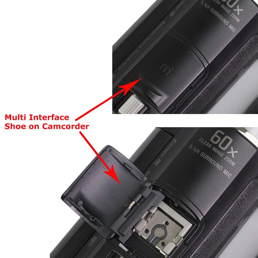 thumbnail Standard Cold Shoe Adapter Converter for Sony MI Shoe Camcorder - 5