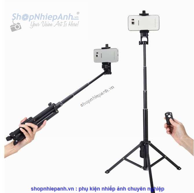 Tripod Yunteng VCT-1688 đa năng cho smartphone