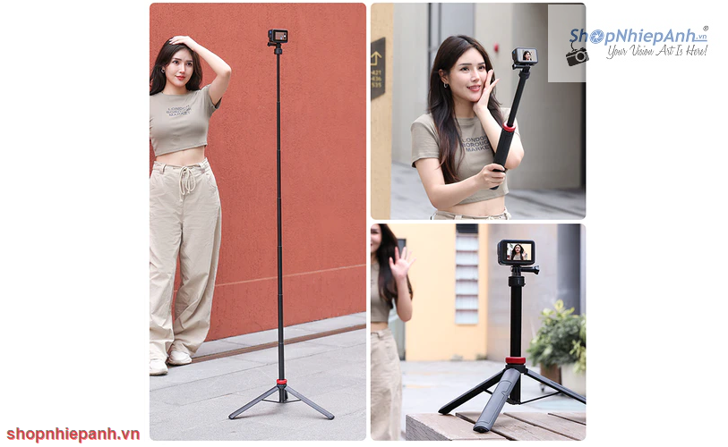 Ulanzi Go Quick Ii M Extendable Tripod For Action Cam