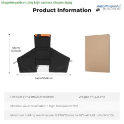 thumbnail Áo mưa máy ảnh K&F concept KF13.182 - 4