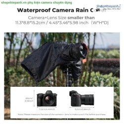 thumbnail Áo mưa máy ảnh K&F concept KF13.182 - 0