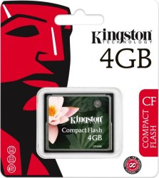 thumbnail CF Kingston 4Gb