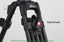 thumbnail Tripod JieYang 0508A for Video camera Tripod JieYang 0508A for Video camera (mã mới 0606A đầu dầu to) - 2