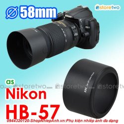 thumbnail Hood for Nikon HB-57 (55-300G) - 0