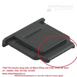 thumbnail Hotshoe cover for Sony MI shoe (A7, A6000, RX100, A77 II...)