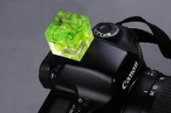 thumbnail Hotshoe cover bubble 3 lines - 1